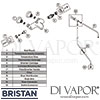 Bristan Assure TMV2 Bath Shower Mixer Valve Spares